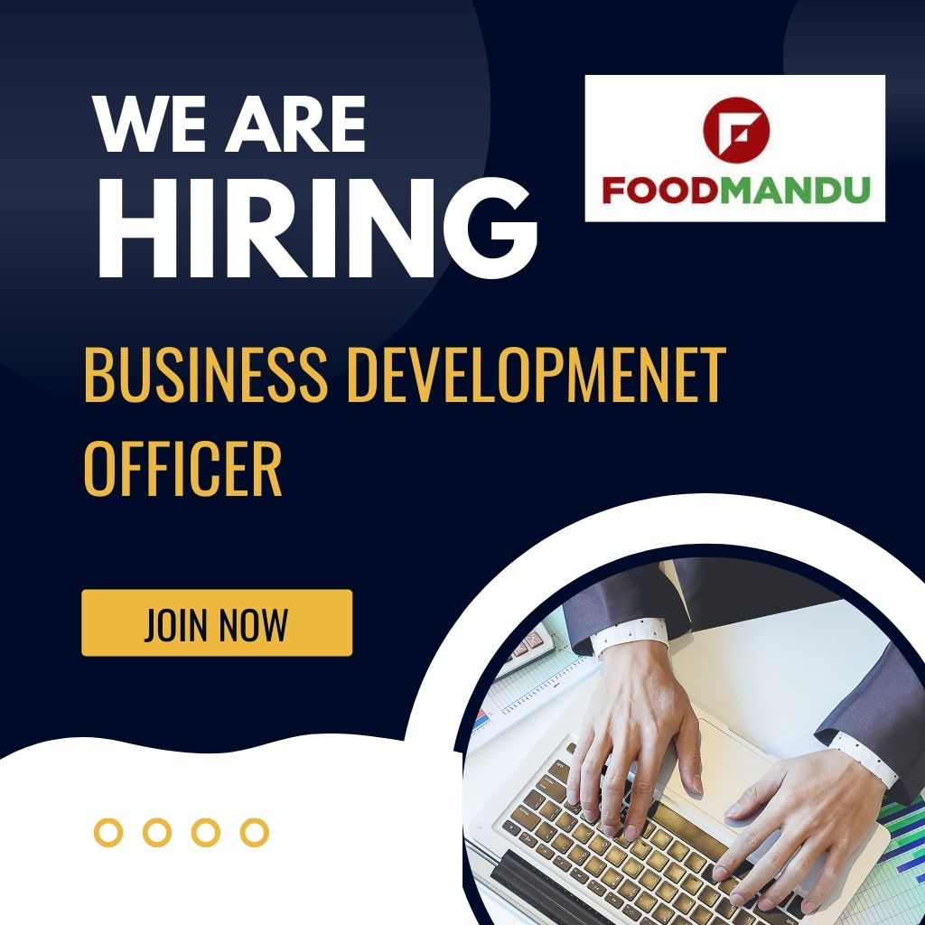Jobs Vacancy in Foodmandu for Mid Level Business Development Officer