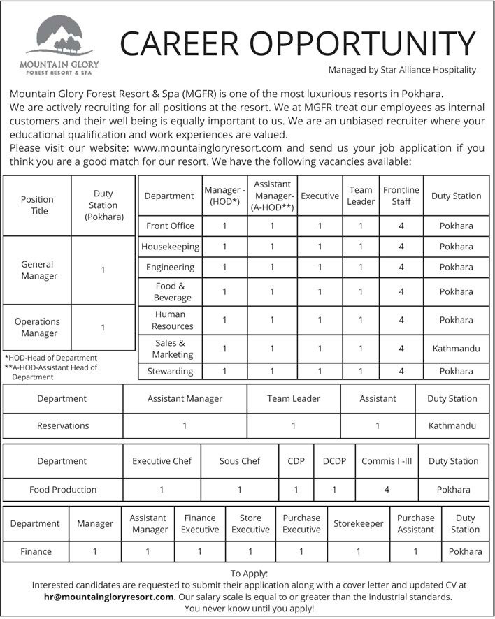 MOUNTAIN GLORY FOREST RESORT/ SPA�